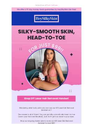 Hey Silky Skin - But CAN you use it 