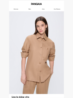 PANGAIA - This just in: Wool Tailoring