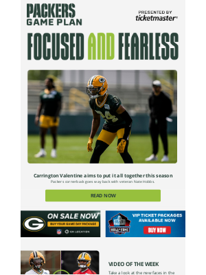 Green Bay Packers - 🧀 This Week in Packers News