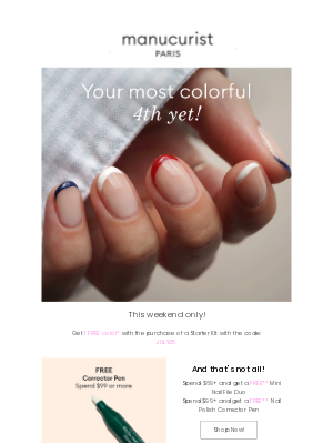 Manucurist - 💙✨1 FREE COLOR! ✨❤️