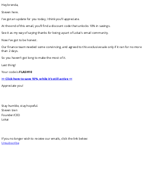Lokai - For Our Email Community Only