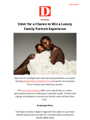 📸 Win a Luxury Family Portrait Experience
