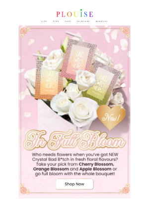 P. Louise Cosmetics - Fresh, floral and full of sparkle