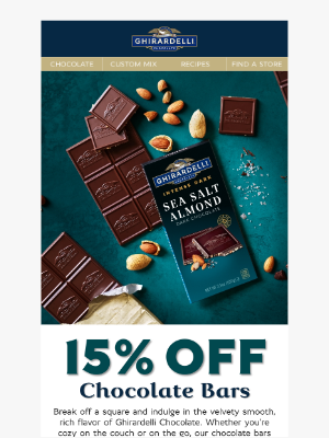 Ghirardelli Chocolate Company - Break Off a Square & Indulge 🍫✨