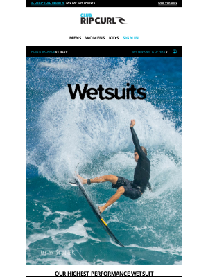 Rip Curl - Stretch your surfing to new limits