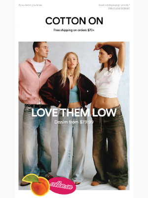 Cotton On & Co. - Loose. Low. Baggy or nothing