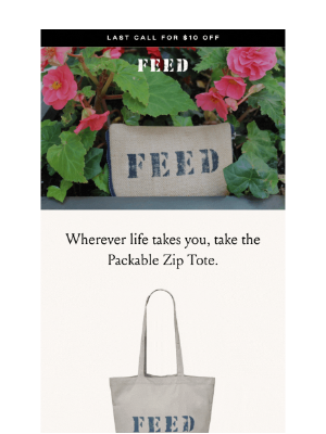 FEED Projects - Last call for $10 off