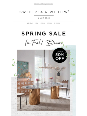 Sweetpea & Willow - Last Chance to Save in Our Spring Sale