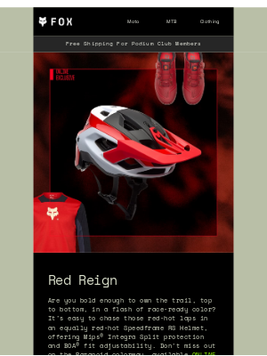 Red Ones Go Faster