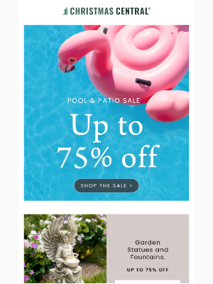 Christmas Central - ☀️ Up to 75% Off Pool & Patio Must-Haves