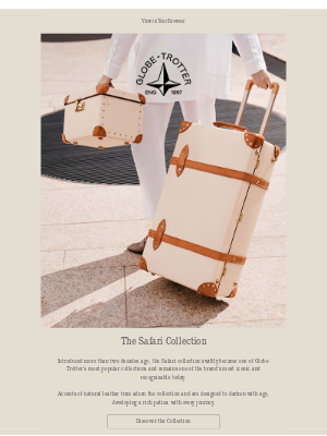 Globe-Trotter - Rediscover: The Safari Collection