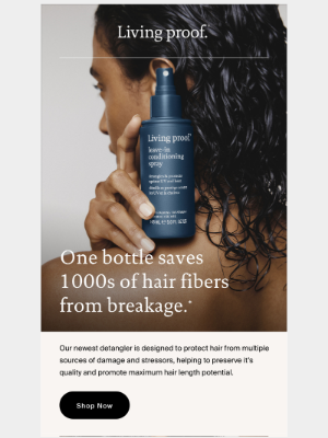 Living Proof - Don't let breakage add up.