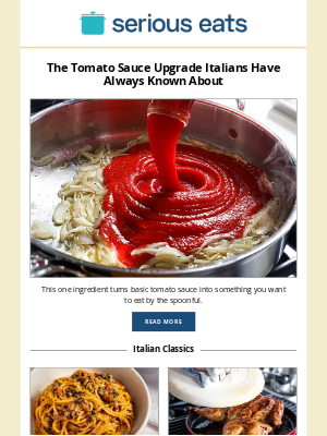 Cooking Light - The Tomato Sauce Upgrade Italians Have Always Known About