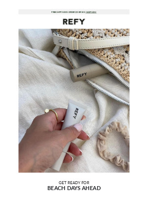 REFY - Beach bag ready with REFY