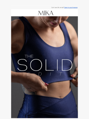 Mika Yoga Wear - Solid Moves Only 💎