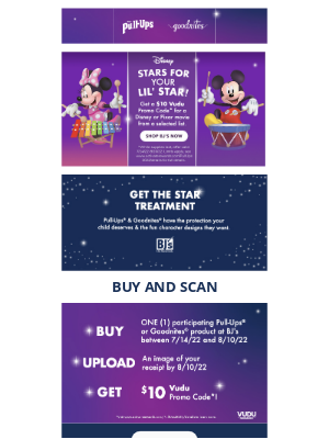 Huggies - Get a $10 Vudu Promo Code at BJ's