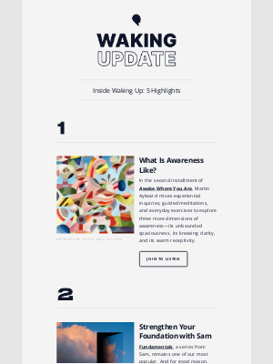 Waking Up - Waking Update: Revisiting Fundamentals with Sam + 4 More Highlights