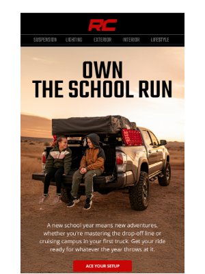 Rough Country - Your Back-to-School Shopping List
