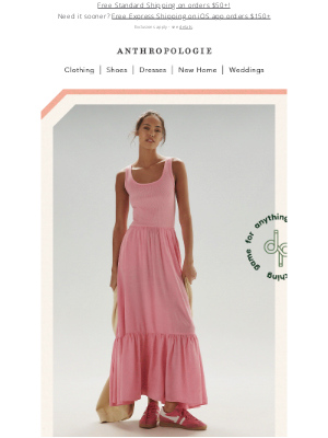 Anthropologie - ACT CASUAL (in new Daily Practice)