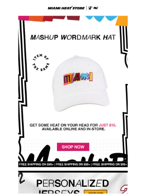 Miami Heat - A Perfect Gift at Just $15 🧢