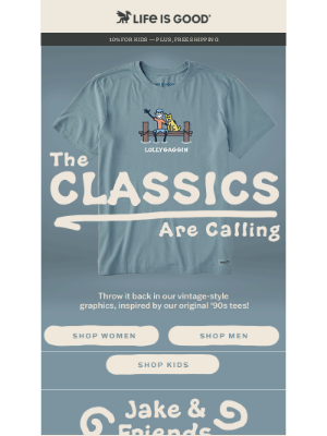Life Is Good Inc - The Classics Are Calling