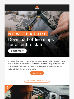 goHUNT - Check Out The New Offline Maps From GOHUNT