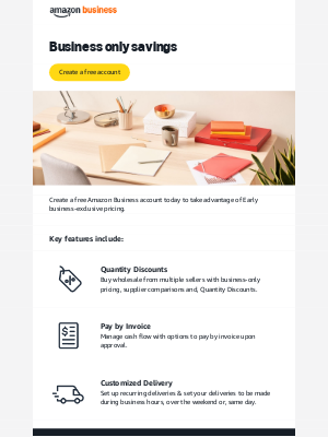Amazon - Enjoy business exclusive savings.