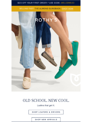 Rothy's - Classic loafer energy. ⚡
