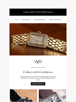 Watches Of Switzerland - Heritage You Can Trust