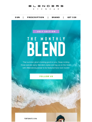 Blenders Eyewear - The Monthly Blend // July