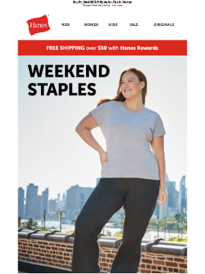 Hanes - Lazy Sundays Call for Sweatpants & Joggers