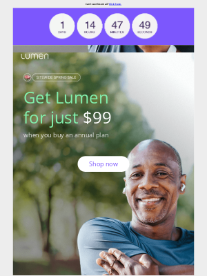 Lumen - For the next 48 hours only ⏰ Get Lumen for just $99!