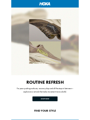 HOKA ONE ONE - Star styles + new shades