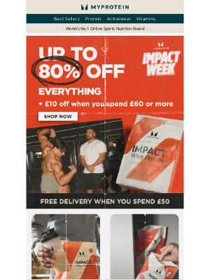 Myprotein (United Kingdom) - Fancy £10 off your order?