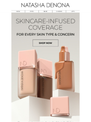Natasha Denona - HY-GLAM FOUNDATION: Clinically Proven Skincare Coverage
