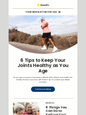 GoodRx - 6 Tips for Joint Health