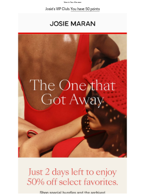 Josie Maran Cosmetics - The Secret Sale is Ending Soon...