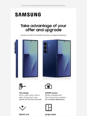 Samsung - Expires soon: use your $50 credit to save up to $1,050 on Galaxy Z Fold7