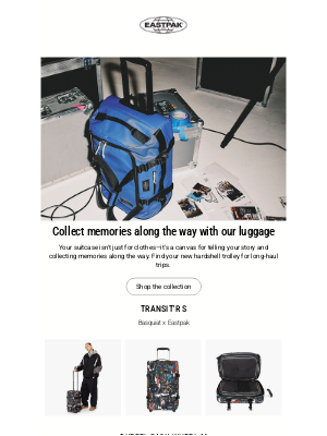 Eastpak - Tell your travel story with our Eastpak luggage collection