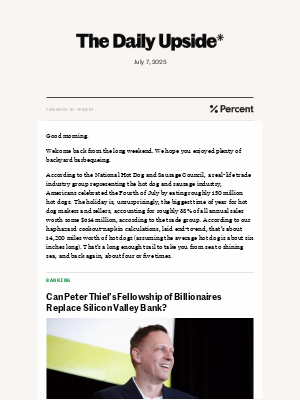 The Daily Upside - Silicon Valley Bank Reboots
