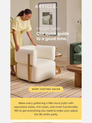 Article - Bigger, better get-togethers