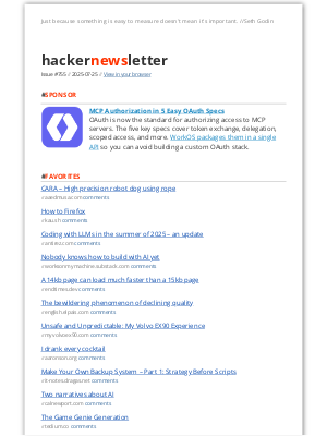 Hacker Newsletter - Hacker Newsletter #755