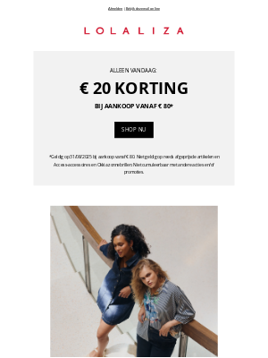 Lola Liza (Belgium) - Richard, geniet NU van € 20 korting op je mandje! 🌞