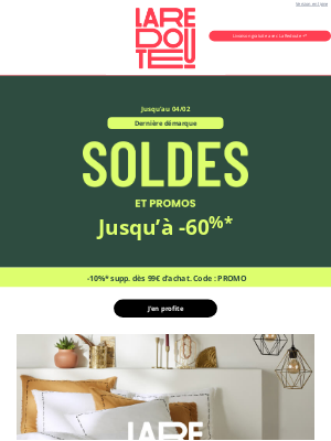 La Redoute (France) - Soldes | Les meilleurs plans de la dernière démarque 🚨