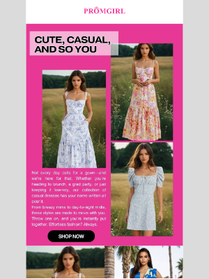 PromGirl - Cute, Casual, and So You