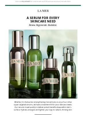 La Mer - Which La Mer serum is suited to your needs?