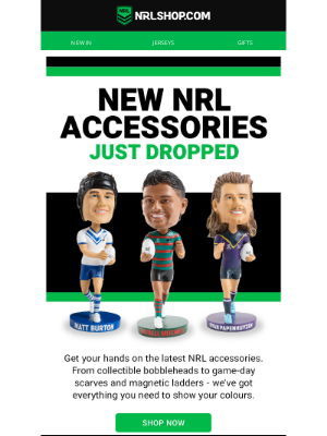 🚨 Just Dropped: New NRL Accessories!
