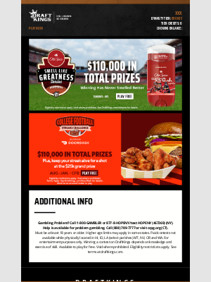 DraftKings - Check out these ways to play FREE 🏆