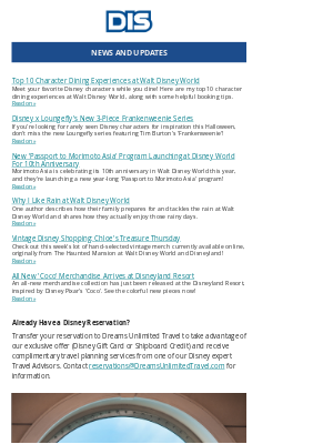 The DIS - News and Updates for 09/12/2025