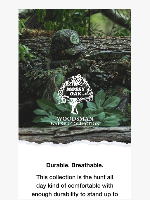 Mossy Oak - Introducing the Woodsman Walker Collection